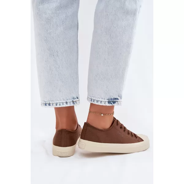  Dámské tenisky BIG STAR SHOES TT274123 BROWN/BEIGE 
