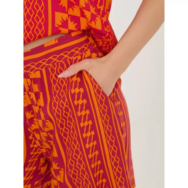  Dámské kraťasy SUBLEVEL D73771M62489KD ORANGE 