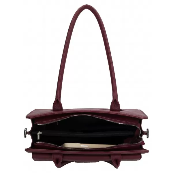 Kabelka Charm London Monaco 25422 Bordeaux red BORDEAUX RED 
