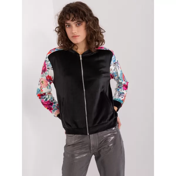  Dámská mikina RUE PARIS RV-BL-8235.38 NOIRE 