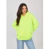Dámská mikina RUE PARIS RV-BL-A1034.30 FLUO YELLOW
