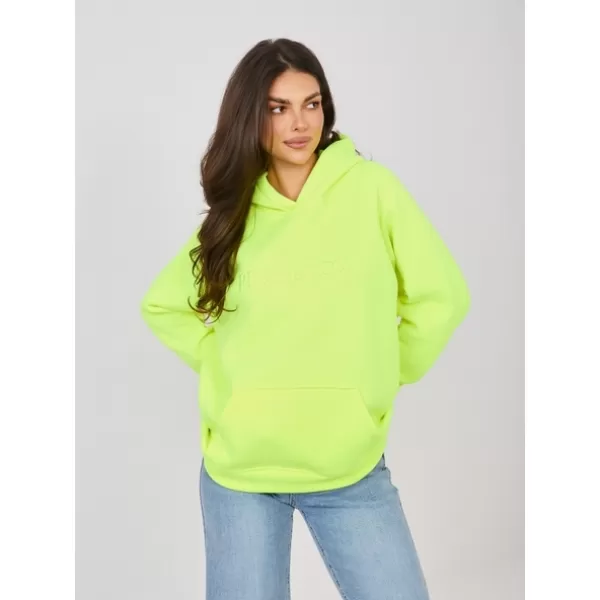  Dámská mikina RUE PARIS RV-BL-A1034.30 FLUO YELLOW 