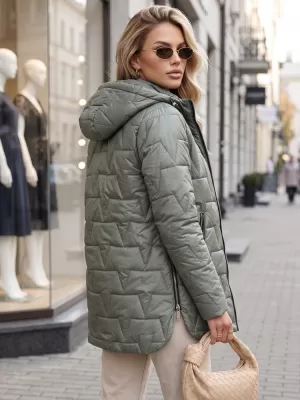 Dámská bunda DSTREET ZELENÁ