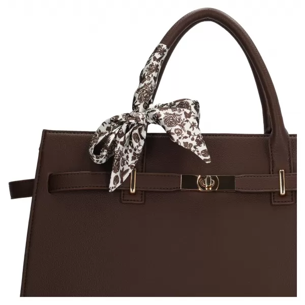  Shopper taška Charm London The Hamptons W01592 Dark brown DARK BROWN 