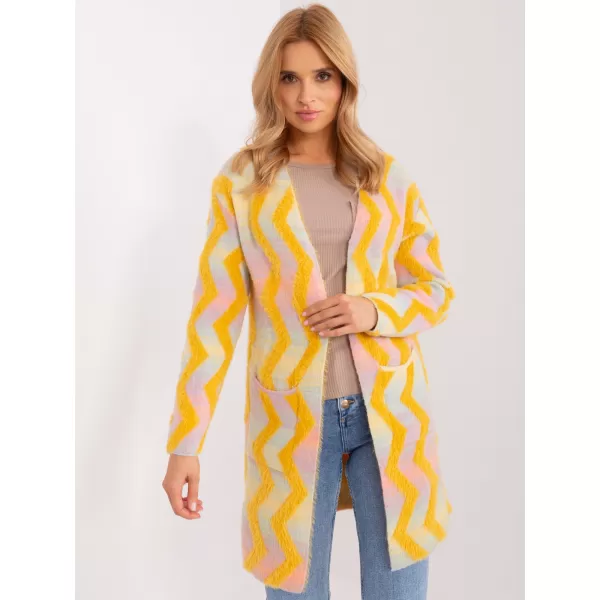  Dámský svetr WOOL FASHION ITALIA AT-SW-234701.34 YELLOW 