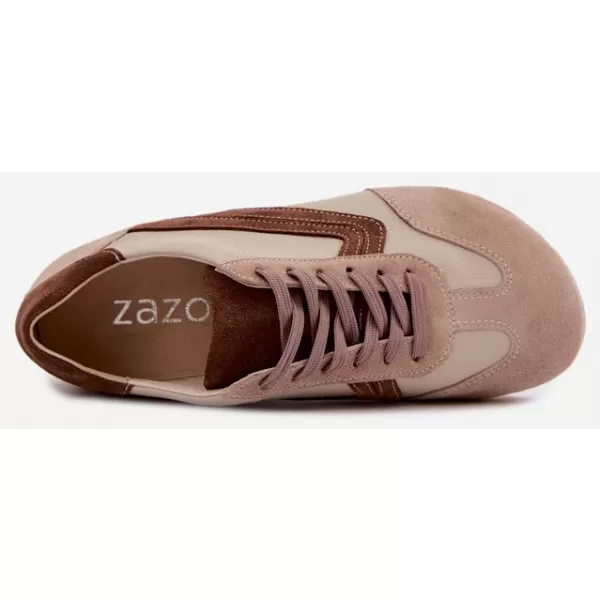  Dámské tenisky ZAZOO N1400/ BROWN 