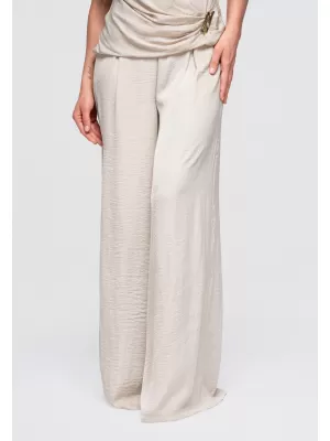 Dámské kalhoty LARICA OW-PA-E0012 BEIGE