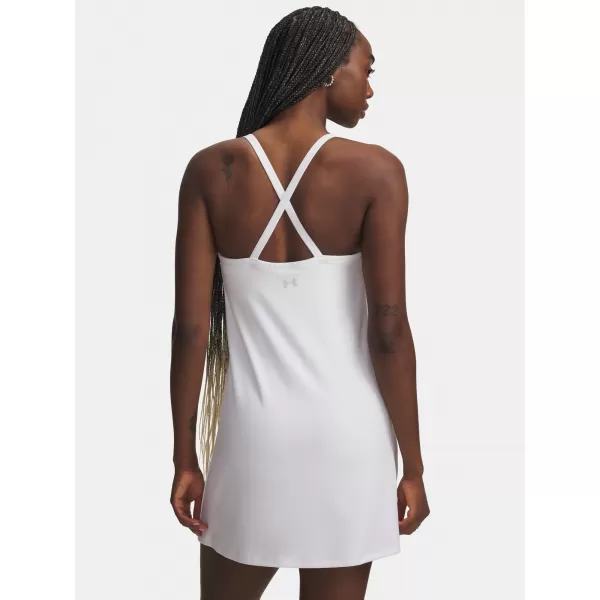  Dámské šaty UNDER ARMOUR MOTION DRESS 6010868-100 BÍLÁ 