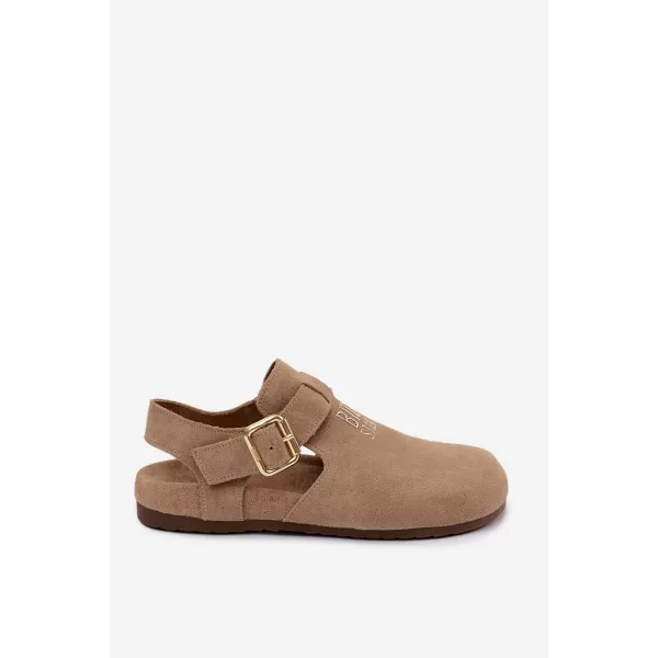  Dámské sandály BIG STAR SHOES TT274542 BEIGE 