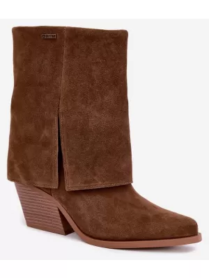 Dámské boty BIG STAR SHOES UU274114 BROWN/BEIGE SHADOWS