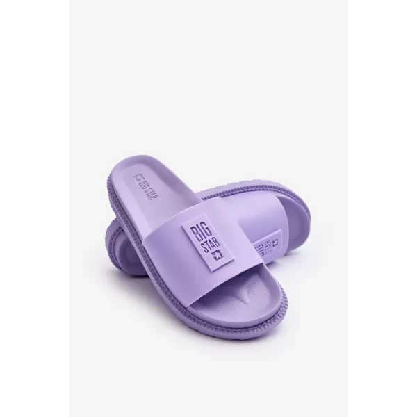  Dámské pantofle BIG STAR SHOES LL274426 VIOLET 