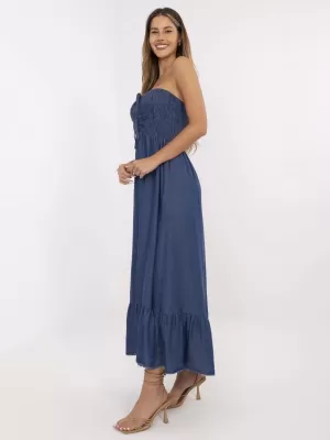 Dámské šaty ITALY MODA DHJ-SK-A9051.96 DARK BLUE