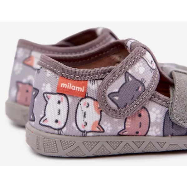  Dětské pantofle MILAMI 118/BR-34 GREY 