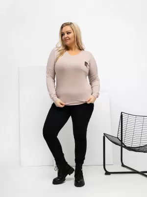 Dámská halenka RELEVANCE RV-BZ-A-161.63 BEIGE