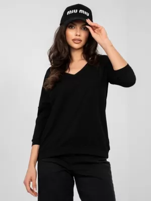 Dámské triko RUE PARIS RV-BZ-A1192.71 BLACK
