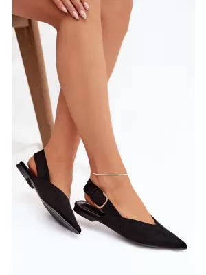 Dámské baleríny BOTO JH598/9755 BLACK