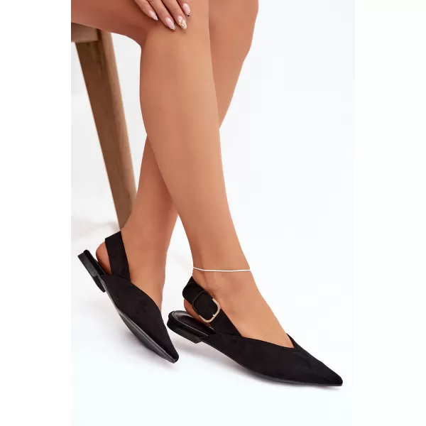  Dámské baleríny BOTO JH598/9755 BLACK 