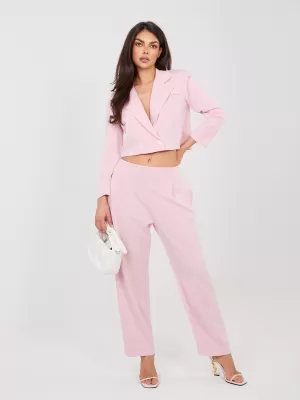 Dámský komplet RUE PARIS IT-KMPL-22255.20 BRIGHT PINK