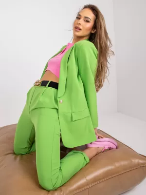 Dámské sako ITALY MODA DHJ-MA-15621.12X BRIGHT GREEN