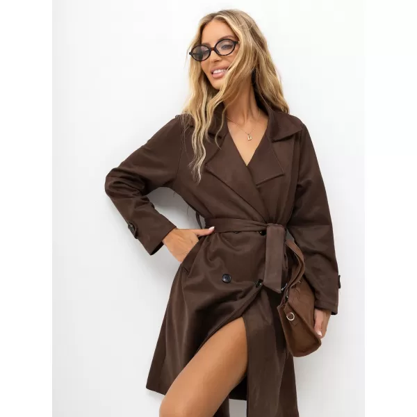  Dámský kabát ITALY MODA MI-PL-A515116.84 DARK BROWN 
