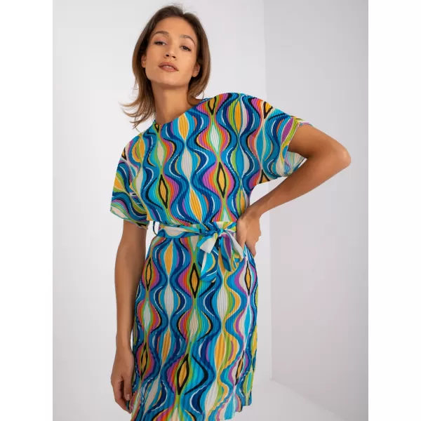  Dámské šaty ITALY MODA DHJ-SK-9651.51 BLUE 
