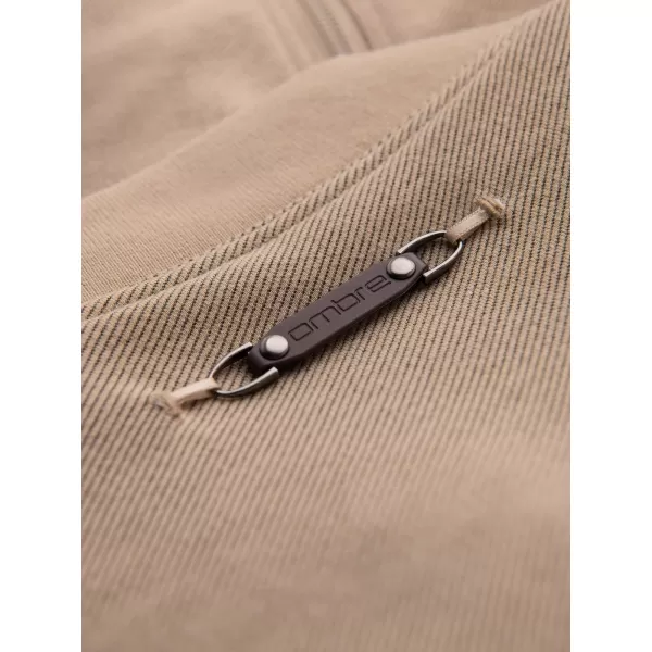  Pánský bomber OMBRE C583 BEIGE 