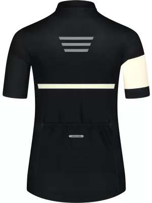 Dámský cyklo dres NORDBLANC ENTHUSIAST NBSLF8084 ČERNÁ