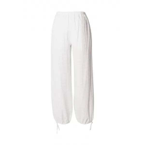  Dámské kalhoty URBAN CLASSICS TB8285-00220 WHITE 
