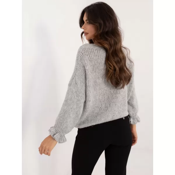  Dámský svetr ITALY MODA MI-SW-2912.10X GRAY 