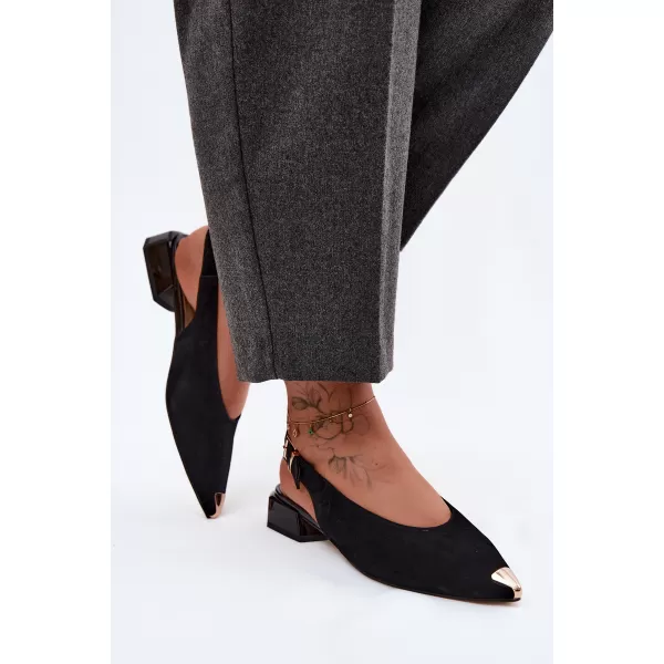  Dámské sandály D&A CR61-3050 BLACK 