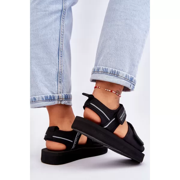  Dámské sandály BIG STAR SHOES LL274784 BLACK 