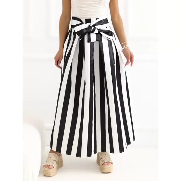  Dámská sukně FACTORY PRICE IT-SD-97576-1.18P WHITE/BLACK 