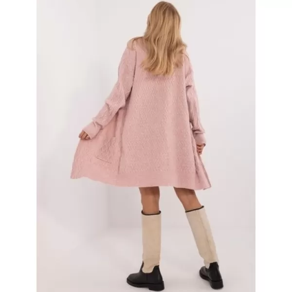  Dámský kardigan WOOL FASHION ITALIA AT-SW-2366.61 BRIGHT PINK 