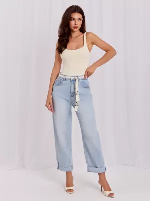 Dámské džíny FACTORY PRICE VM-SP-L135.98 LIGHT BLUE