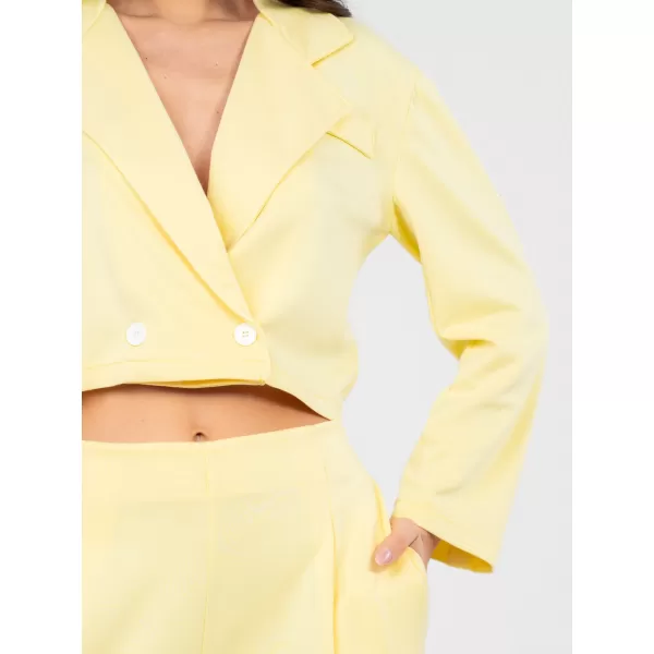 Dámský komplet RUE PARIS IT-KMPL-22255.20 BRIGHT YELLOW 