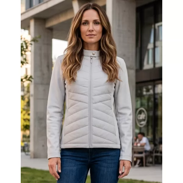  Dámská hybridní bunda MALFINI PREMIUM CROSS 556 SILVER GRAY 