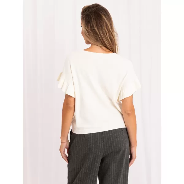  Dámský svetr ITALY MODA IR-SW-A-86432.08 ECRU 