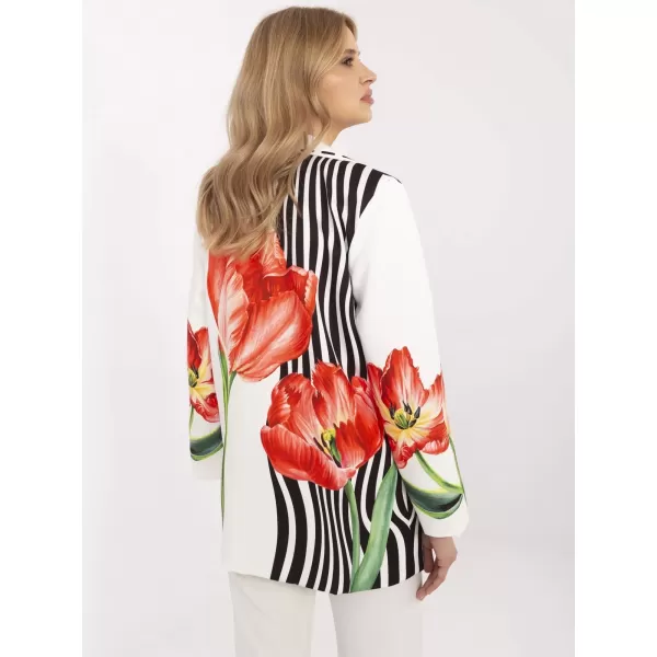  Dámské sako ITALY MODA DHJ-MA-18525-32.00 ECRU 