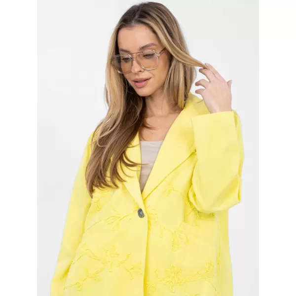  Dámská bunda RUE PARIS IT-MA-FL9992.97 YELLOW 
