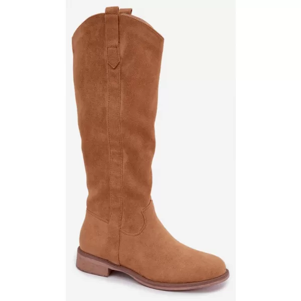  Dámské kozačky BOTO LQ-116 CAMEL 