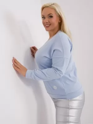Dámská halenka RELEVANCE RV-BZ-9258.22 LIGHT BLUE