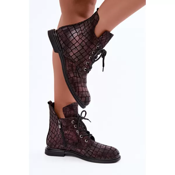  Dámské boty ARTIKER 55C1327 CHOCOLATE/BLACK 