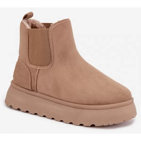  Dámské sněhule BIG STAR SHOES UU274173 BEIGE 
