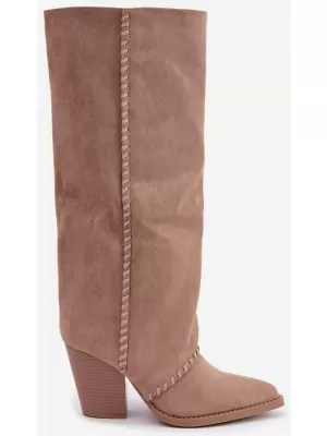 Dámské kovbojky BOTO LQ-166 BEIGE