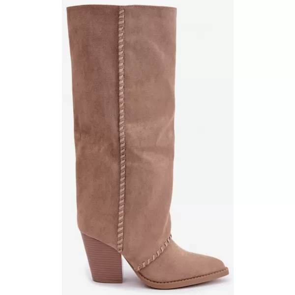  Dámské kovbojky BOTO LQ-166 BEIGE 
