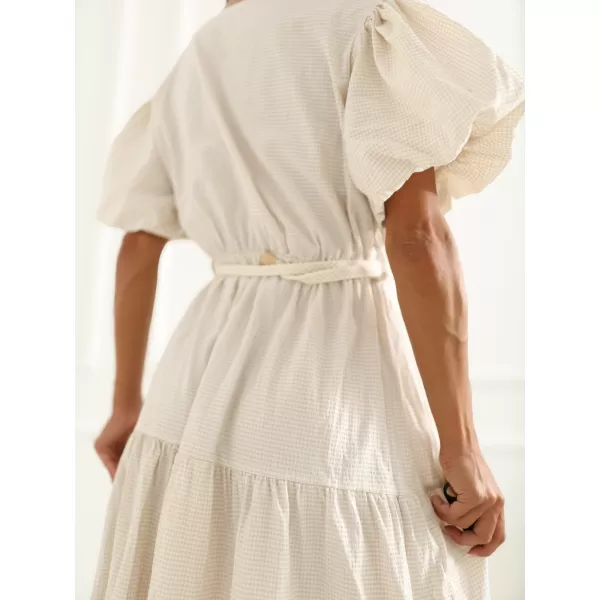  Dámské šaty ITALY MODA MO-SK-8849.78 LIGHT BEIGE 