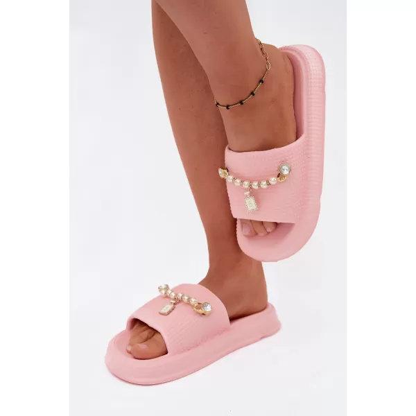  Dámské pantofle BOTO 56160 PINK 