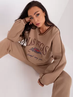 Dámský set EX MODA EM-KMPL-769.19X DARK BEIGE