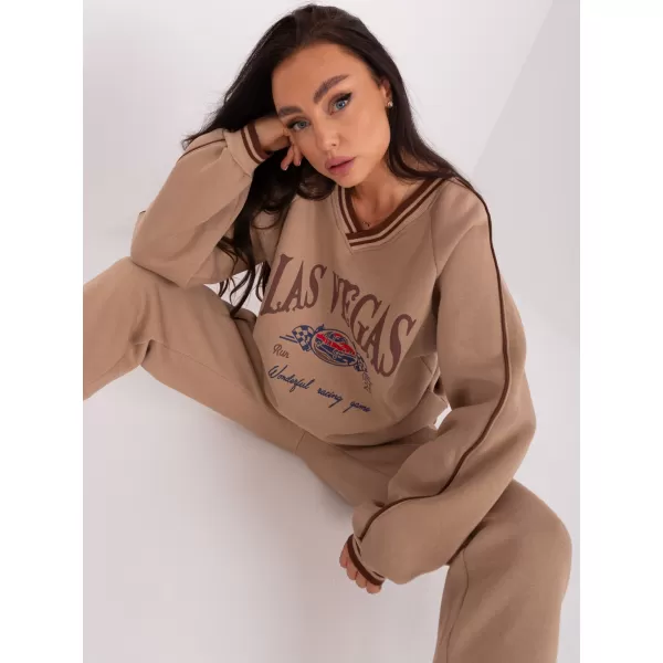  Dámský set EX MODA EM-KMPL-769.19X DARK BEIGE 