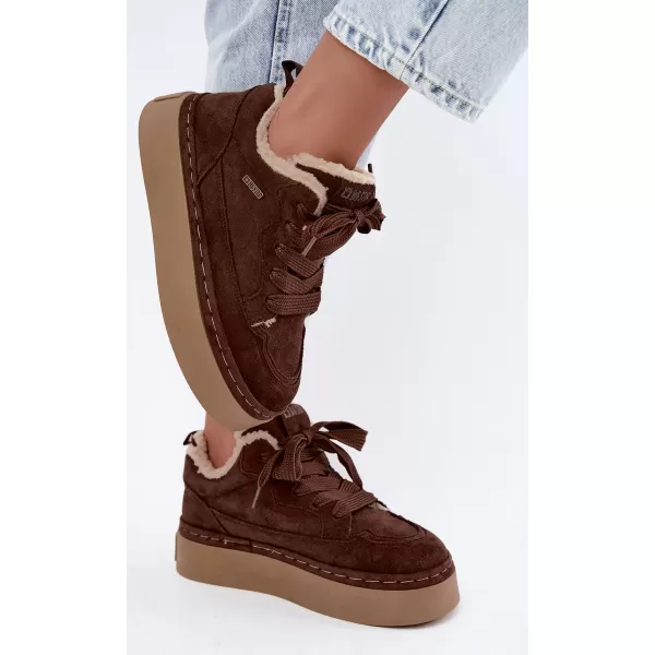  Dámské boty BIG STAR SHOES UU274188 BROWN/BEIGE SHADOWS 